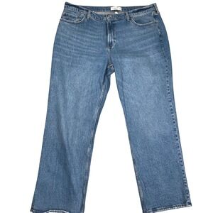 Abercrombie & Fitch The Baggy Jeans Womens 18/34 Curve Love Baggy Low Stretch